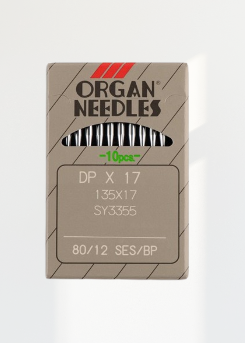 Organ Light Ball Point Industrial Machine Needles - DPx17, 135x17, SY3355 - 10/Pack