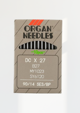 Organ Light Ball Point Industrial Machine Needles - DCx27, B27, MY1023, SY6120 - 10/Pack