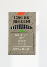 Organ Light Ball Point Industrial Machine Needles - DCx27, B27, MY1023, SY6120 - 10/Pack