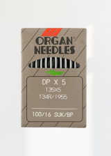 Organ Medium Ball Point (SUK) Straight Stitch Industrial Machine Needles - DPx5, 135x5, 134R/1955 - 10/Pack