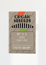 Organ Medium Ball Point (SUK) Straight Stitch Industrial Machine Needles - DPx5, 135x5, 134R/1955 - 10/Pack