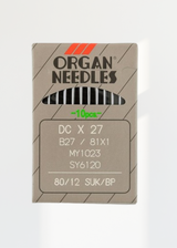 Organ Medium Ball Point Serger Overlock Industrial Machine Needles - DCx27, B27/81x1, MY1023, SY6120, - 10/Pack