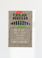 Organ Medium Ball Point Serger Overlock Industrial Machine Needles - DCx27, B27/81x1, MY1023, SY6120, - 10/Pack