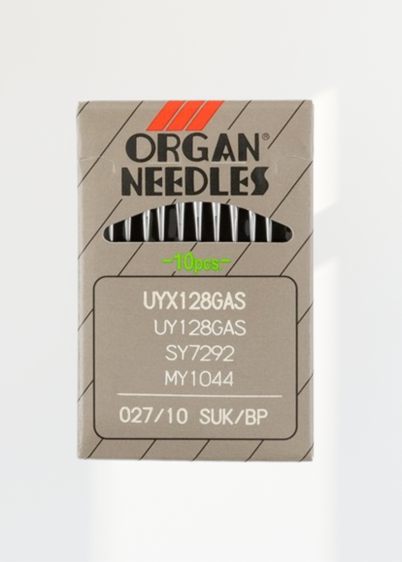 Organ Medium Ball Point Straight Stitch Industrial Machine Needles - UYx128GAS, UY128GAS, SY7292, MY1044 - 10/Pack