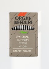 Organ Medium Ball Point Straight Stitch Industrial Machine Needles - UYx128GAS, UY128GAS, SY7292, MY1044 - 10/Pack