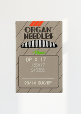 Organ Medium Ball Point Straight Stitch Industrial Machine Needles - DPx17, 135x17, SY3355 - 10/Pack