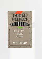 Organ Medium Ball Point Straight Stitch Industrial Machine Needles - DPx17, 135x17, SY3355 - 10/Pack
