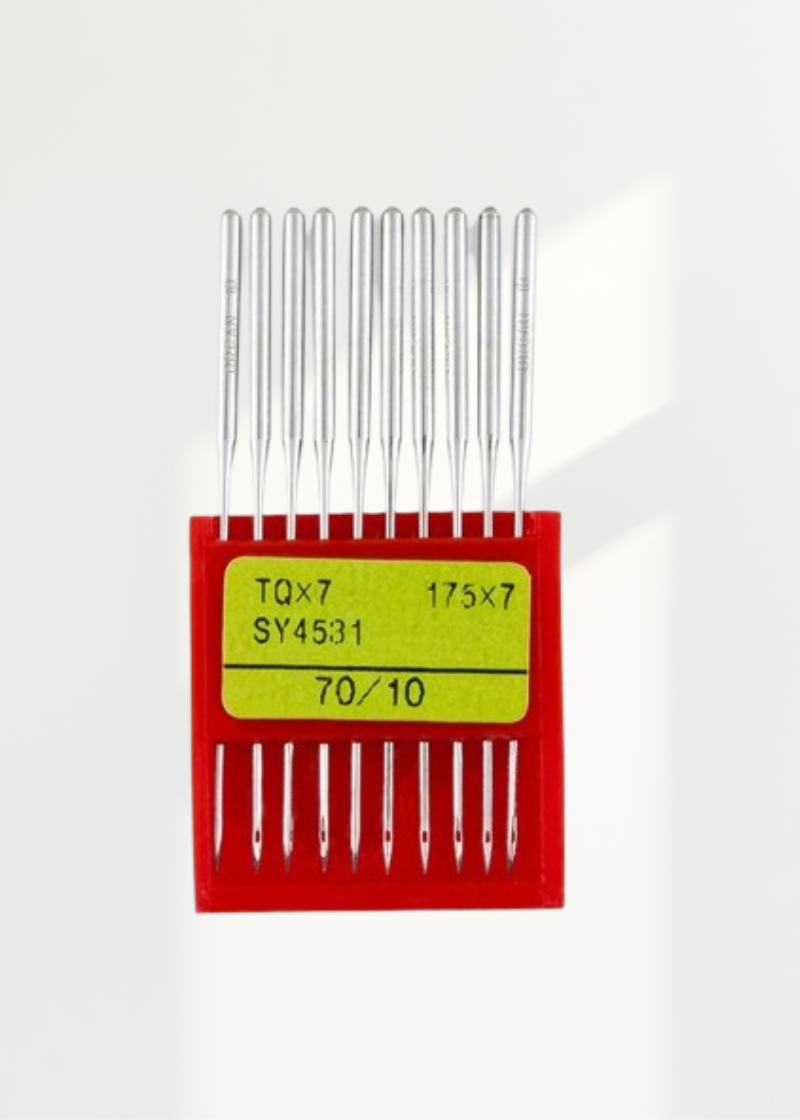Organ Regular Point Button Industrial Machine Needles - TQx7, 175x7, 2091, SY4531 - 10/Pack