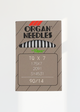 Organ Regular Point Button Industrial Machine Needles - TQx7, 175x7, 2091, SY4531 - 10/Pack