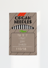 Organ Regular Point Button Industrial Machine Needles - TQx7, 175x7, 2091, SY4531 - 10/Pack
