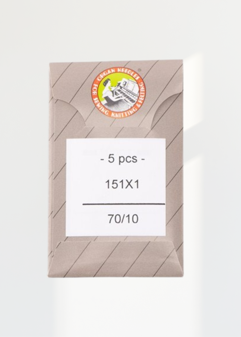 Organ Regular Point Industrial Machine Needles - TLx7, 151x7, MY1517, SY1265 - 5/Pack