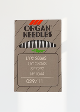 Organ Regular Point Industrial Machine Needles - UYx128GAS, UY128GAS, SY7292, MY1044 - 10/Pack