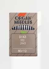 Organ Regular Point Industrial Machine Needles - DIx3, 332, 29x3 - 10/Pack