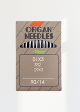 Organ Regular Point Industrial Machine Needles - DIx3, 332, 29x3 - 10/Pack