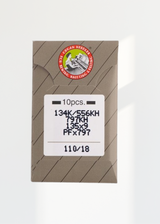 Organ Regular Point Industrial Machine Needles - 134K/556KH, 797KH, 135x9, PFx797 - 10/Pack