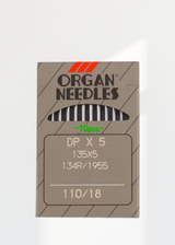 Organ Regular Point Industrial Machine Needles - DPx5, 135x5, 134R/1955 - 10/Pack
