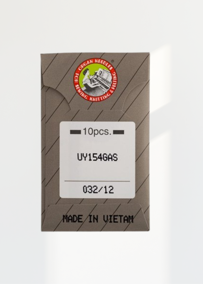 Organ Regular Point Industrial Machine Needles - UY154GAS - 10/Pack