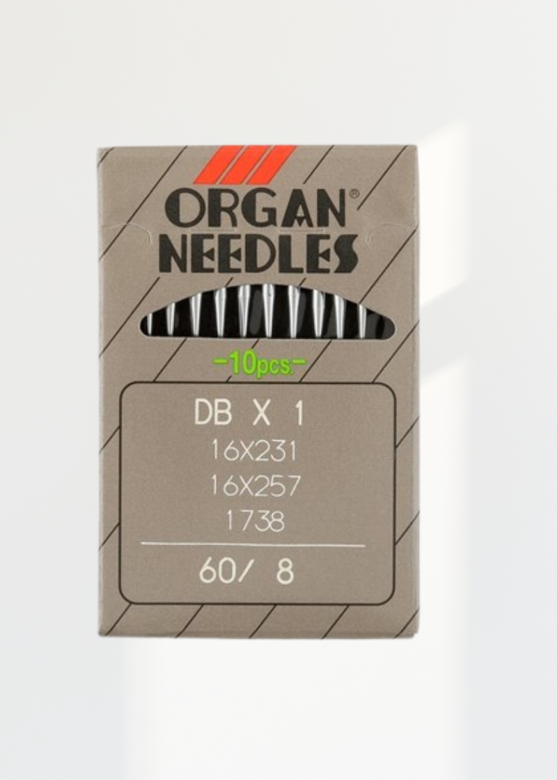 Organ Regular Point Industrial Machine Needles - DBx1, 16x231, 16x257, 1738 - 10/Pack