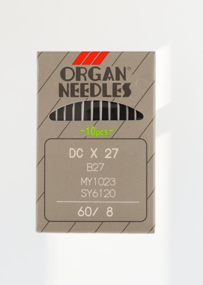 Organ Regular Point Serger Overlock Industrial Machine Needles -DCx27, B27, MY1023, SY6120 - 10/Pack