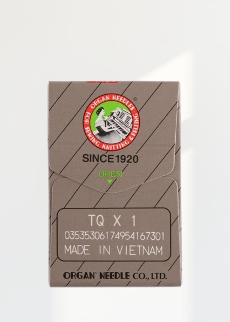 Organ Regular Point W/Round Shank Chandler Button Industrial Machine Needles - TQx1, 175x1, 1985, SY2851 - 10/Pack