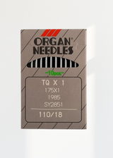 Organ Regular Point W/Round Shank Chandler Button Industrial Machine Needles - TQx1, 175x1, 1985, SY2851 - 10/Pack