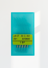 Organ Short Ball Point Blind Stitch Industrial Machine Needles - LWx3T, 251, 29-C-300, SY3690 - 5/Pack