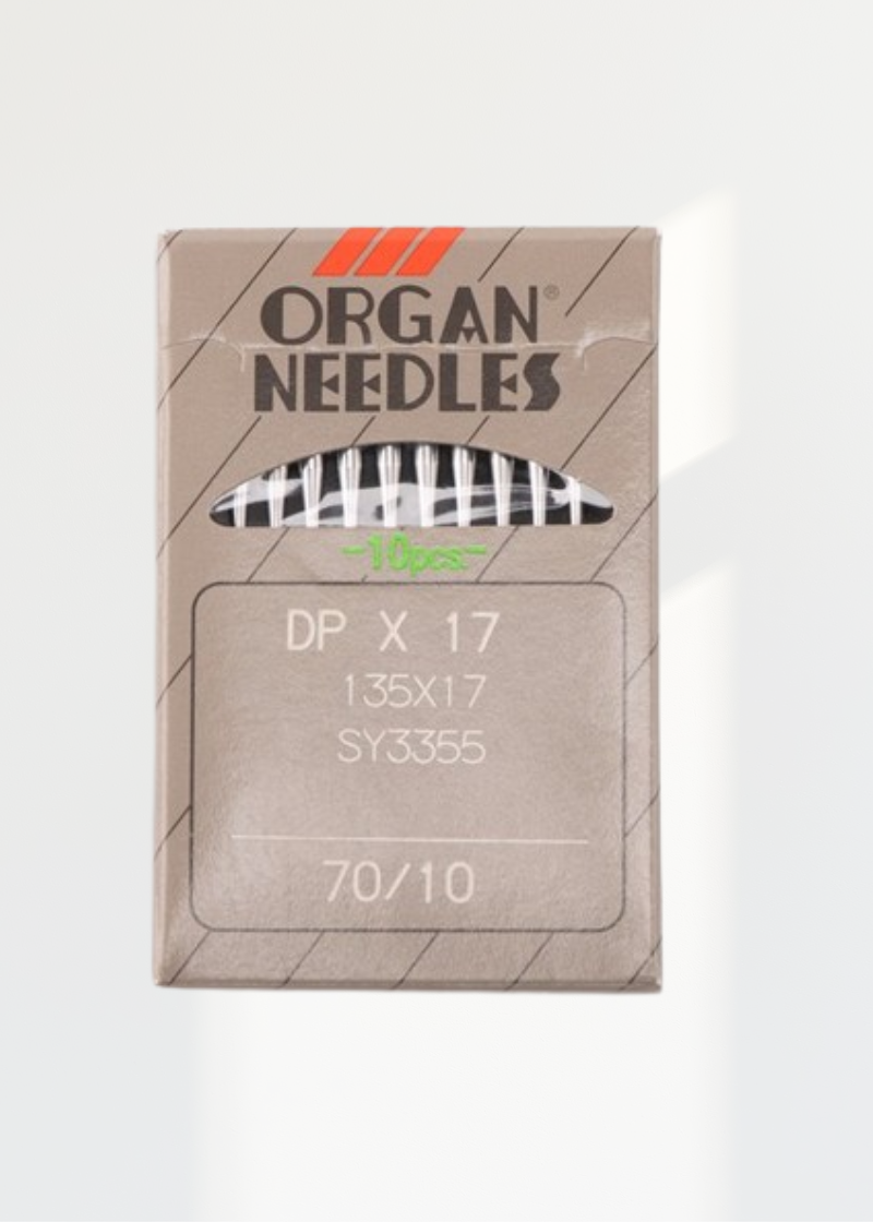 Organ Walking Foot Industrial Machine Needles - DPx17, 135x17, SY3355 - 10/Pack