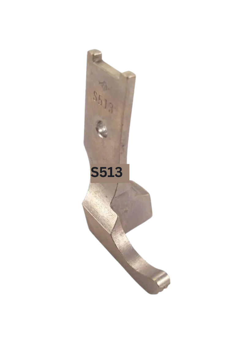 S513 Outer Presser Foot with Knurled Bottom for Walking Foot Sewing Machines