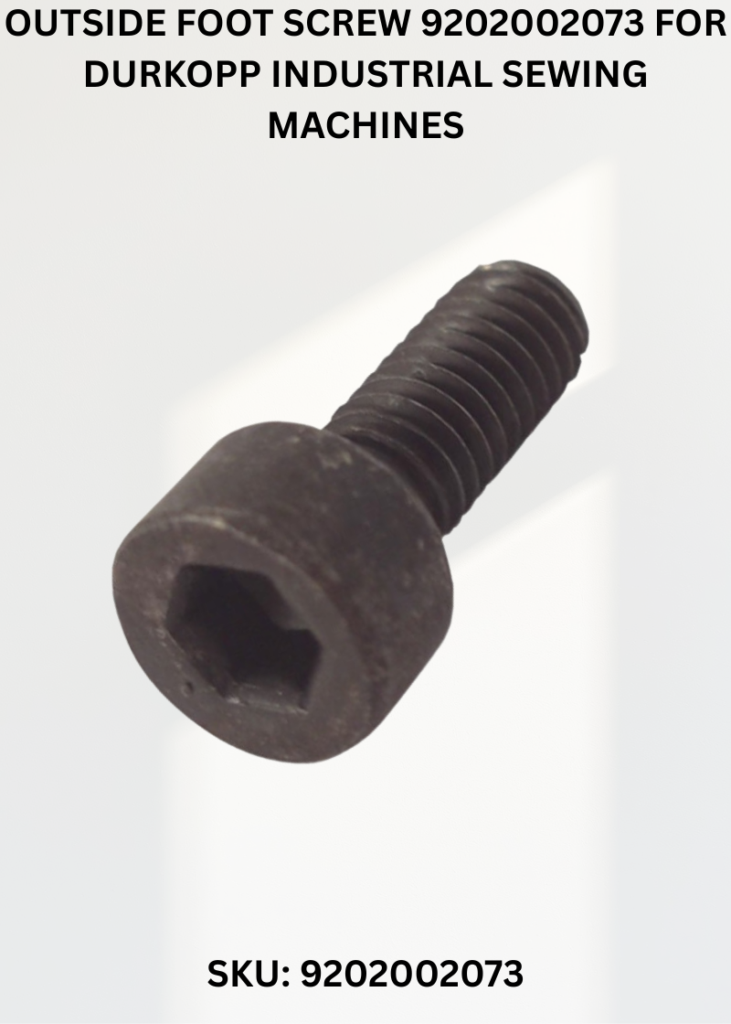 Outside Foot Screw 9202002073 for Durkopp Industrial Sewing Machines