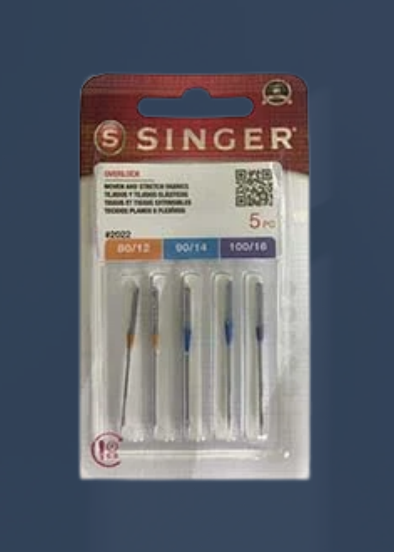 Overlock Needle S2022-AS — Fits Elna 683, 686