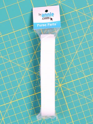 Patterns by Annie Strapping 1in White / 3yds