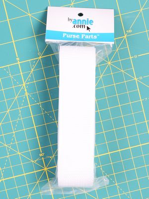 Patterns by Annie Strapping 1.5in White / 3yds