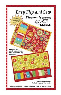 Patterns by Annie Easy Flip and Sew Placemats