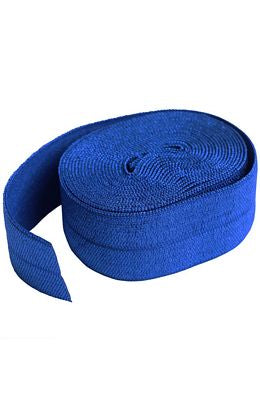 Patterns by Annie Fold-over Elastic - 3/4 inx 2 yard - Blast Blue