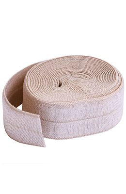 Patterns by Annie Fold-over Elastic - 3/4 in x 2 yard - Natural