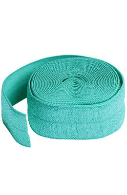 Patterns by Annie Fold-over Elastic - 3/4 inx 2 yard - Turquoise