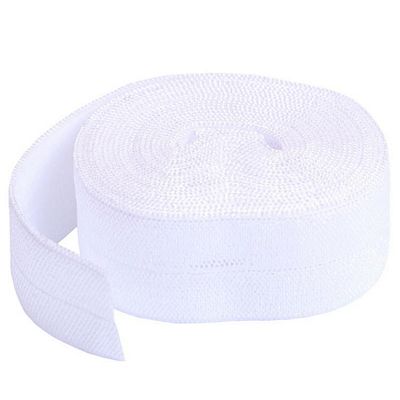 Patterns by Annie Fold-over Elastic - 3 /4 in x 2 yard - White
