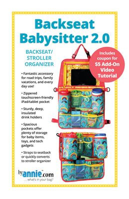 Patterns by Annie Backseat Babysitter 2.0 Pattern