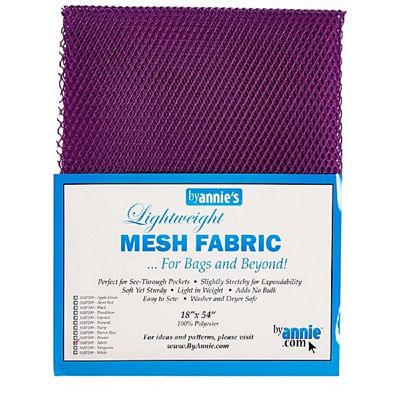 Patterns by Annie Lightweight Mesh Fabric 18inx54in Tahiti