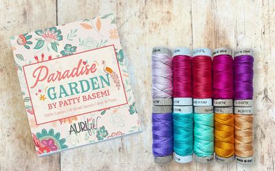 Aurifil Paradise Garden by Patty Basemi