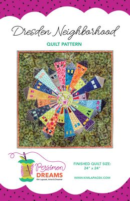 Persimon Dreams Dresden Neighborhood Mini Quilt Pattern