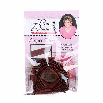 The Decorating Diva Zipper Tape 3yds Rust