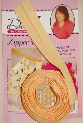 The Decorating Diva Zipper Tape 3yds yellow
