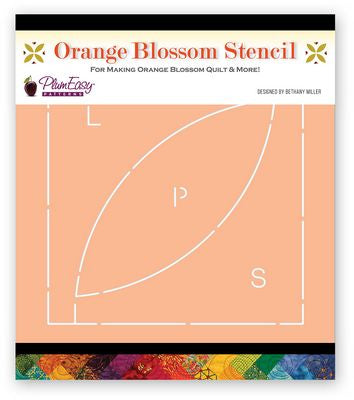 Plum Easy Patterns Orange Blossom Stencil