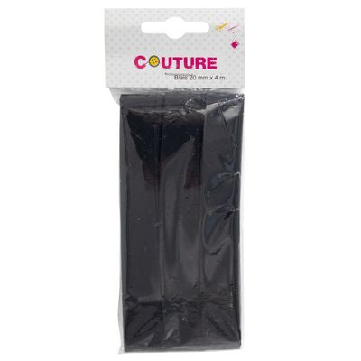 Products from Abroad Folded Bias Binding, .75 in x 4 yds Black