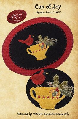 PGT Designs Cup of Joy Table Mat Pattern