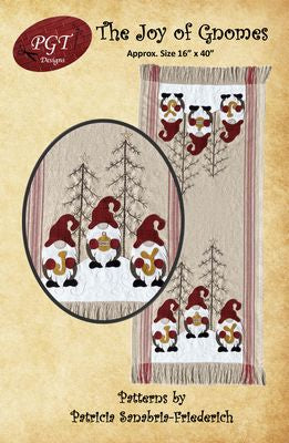 PGT Designs The Joy of Gnomes Table Runner Pattern