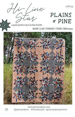 Plains and Pine Hi-Line Star Quilt Pattern
