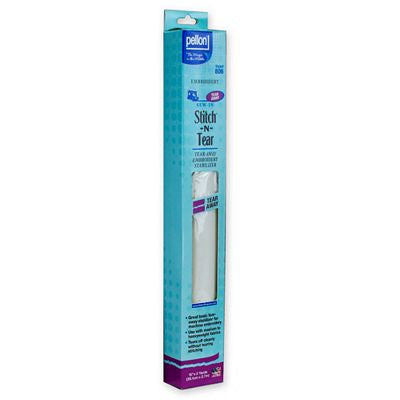 Pellon Stitch-N-Tear 15 in x 3 yd, White