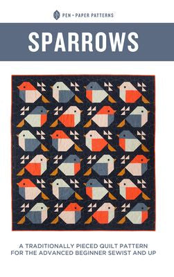 Pen and Paper Patterns Sparrows Quilt Pattern